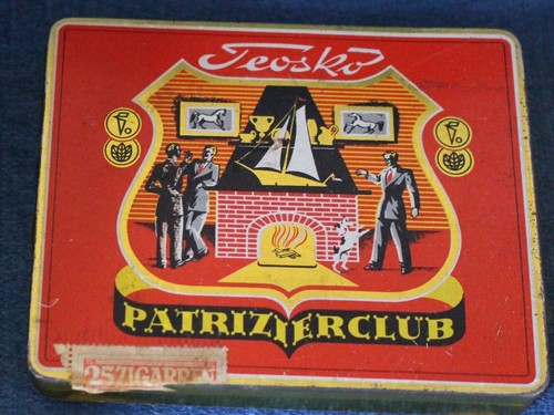 Blechdose teosko patrizierclub - blechdose,