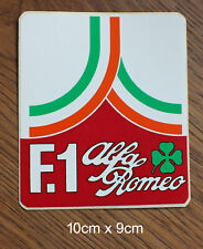 Sticker Aufkleber Formel 1 Alfa Romeo 179 Quadrifoglio Bruno Giacomelli 1979