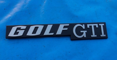 Emblem golf i cabrio - golf,