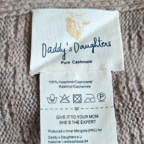 Daddy daughters damen schal - daddy's,