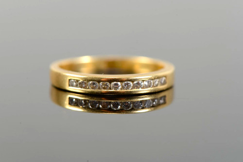 Diamond ring gold - gold, ring,