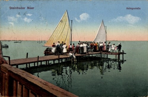 Mardorf steinhuder meer - ak,