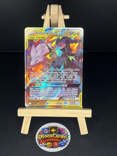 Pokemon reshiram zekrom gx - reshiram, &