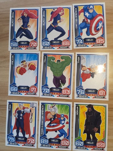 Marvel hero attax serie - hero, 3