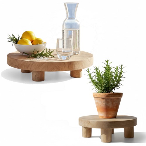 Mini teak holz - deko, tisch