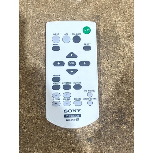 Sony pj7 fernbedienung - sony,