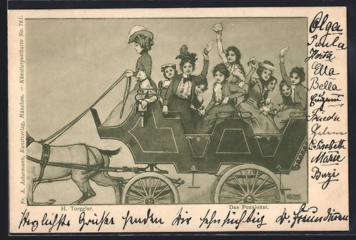 Künstler hermann torggler - künstler-ak,