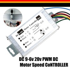DC 9V 12V 24V 36V 48V 60V 20A Motor PWM Motordrehzahlregler Controller