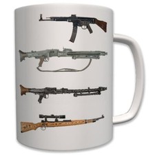 Waffen WK Maschinengewehr MG42 MG34 Stg44 Sturmgewehr K98 Wh - Tasse #7534
