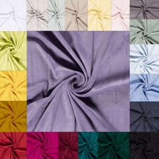 Nicki Stoff Baumwolle Uni Baby/Kinderstoff Bekleidung Strampler Plüsch Weich