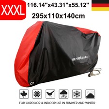 XXXL Motorrad Abdeckung Cover Rot Für Honda GL1800 1500 1200 1000 1100 Gold Wing