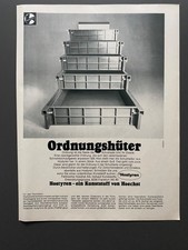 Hoechst Kunststoff Hostyren Farbwerke Frankfurt 1969 Vintage Ad Werbung Reklame