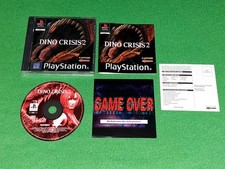 Dino Crisis 2 PAL OVP CIB PS1 PSX Playstation 1 Sehr Guter Zustand 