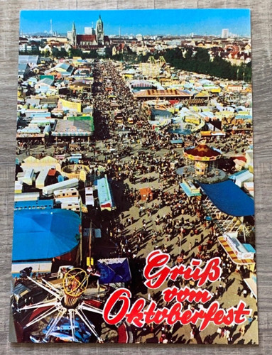 Postkarte oktoberfest - (no.,