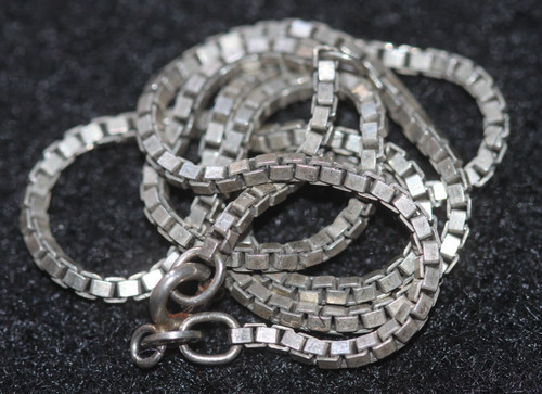 835 silber halskette collier - silber,