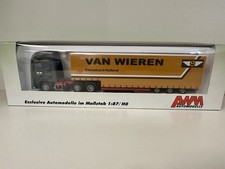 Herpa/AWM Volvo FH Tieflader Planen Sattelzug „Van Wieren“ (NL)