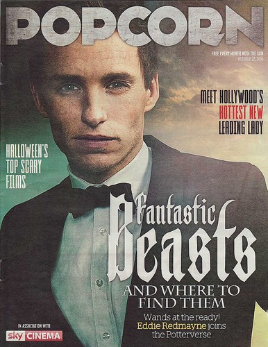 Popcorn movie magazine - movie,