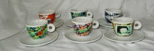 AMICI Collection 1995 Espresso Tassen June Paik Tasse 6 STÜCK NEU