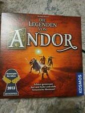 KOSMOS Die Legenden von Andor Strategie Brettspiel inkl. zweier Erweiterungen.