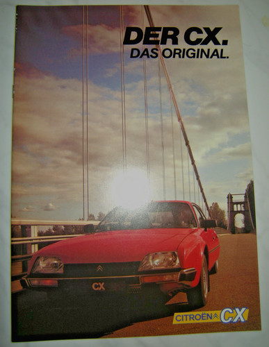 Prospekt citroen pallas - prospekt, cx