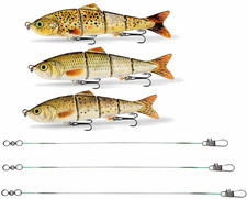 3x Wobbler Set 12cm Swimbait +