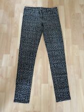 Jeans Leopard | Grau | Leo | Animal Print Jeans | Skinny | Gr. 40