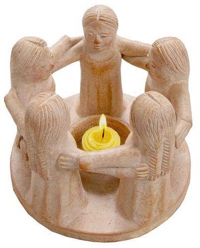 Teelichthalter kreis der - teelichthalter,