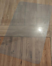 Bodenschutzmatte Bürostuhlunterlage Bodenmatte transparent für Teppich, Laminat