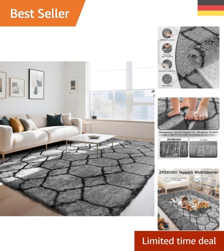 Eleganter hochflor teppich - eleganter,