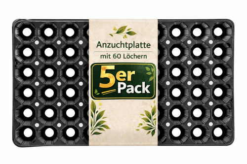 Anzuchtplatte pro 5er pack - anzuchtplatte,