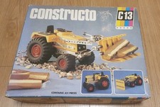 Metallbaukasten DDR construction constructo C13 Lernspielzeug  Sehr Selten 