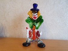 Murano Skulptur Clown Vintage