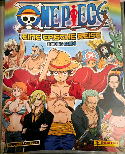Panini one piece - panini, sammelordner