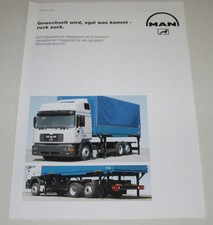 Prospekt MAN Fahrgestell luftgefedert verstellbar Tragegestell Wechselaufbauten