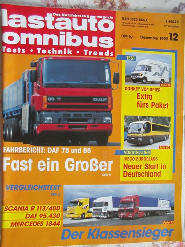 Lastauto omnibus zeitschrift - lastauto,