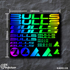 Bulls Sticker Hologrammoptik |