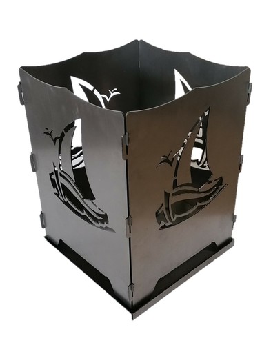 Feuerkorb segelboot maritim - feuerkorb,