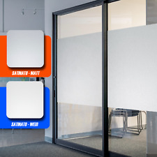 [6,66€/m²] Milchglasfolie blickdicht Sichtschutz Fensterfolie Sichtschutzfolie