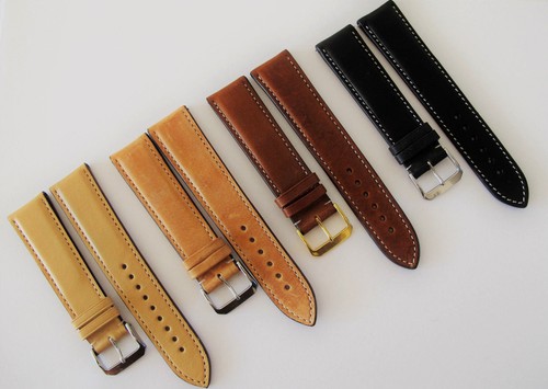Echt leder vintage uhrenband - echt,