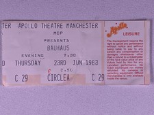 Bauhaus Ticket Vintage