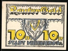 Notgeld Neubukow, 10 Pfennig