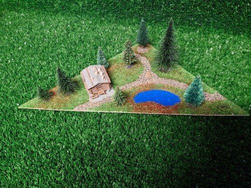 Diorama landschaftsbau neu - diorama,