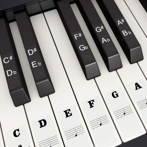 Klavier keyboard aufkleber - klavier,
