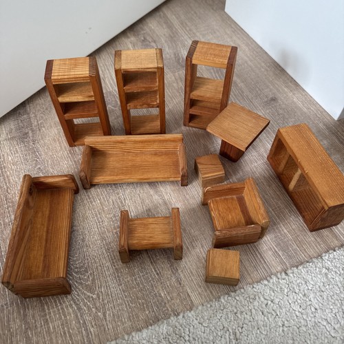 Puppenmöbel puppenstube holz - puppenmöbel,