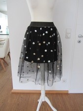 Neuer Dixie Tüll Rock schwarz