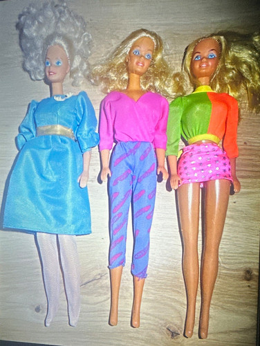 Barbie modepuppen lot - 3x,
