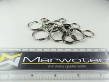 Schlüsselringe 16 - 38 mm Schlüsselring Edelstahl Ring NEU