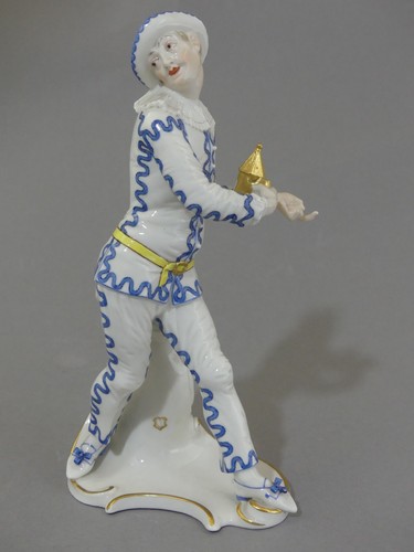 Figur pierrot mit laterne - figur,