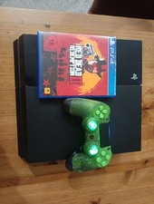 Ps4 mit Controller und spiel