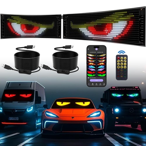 Led augen für lkw - für, devil